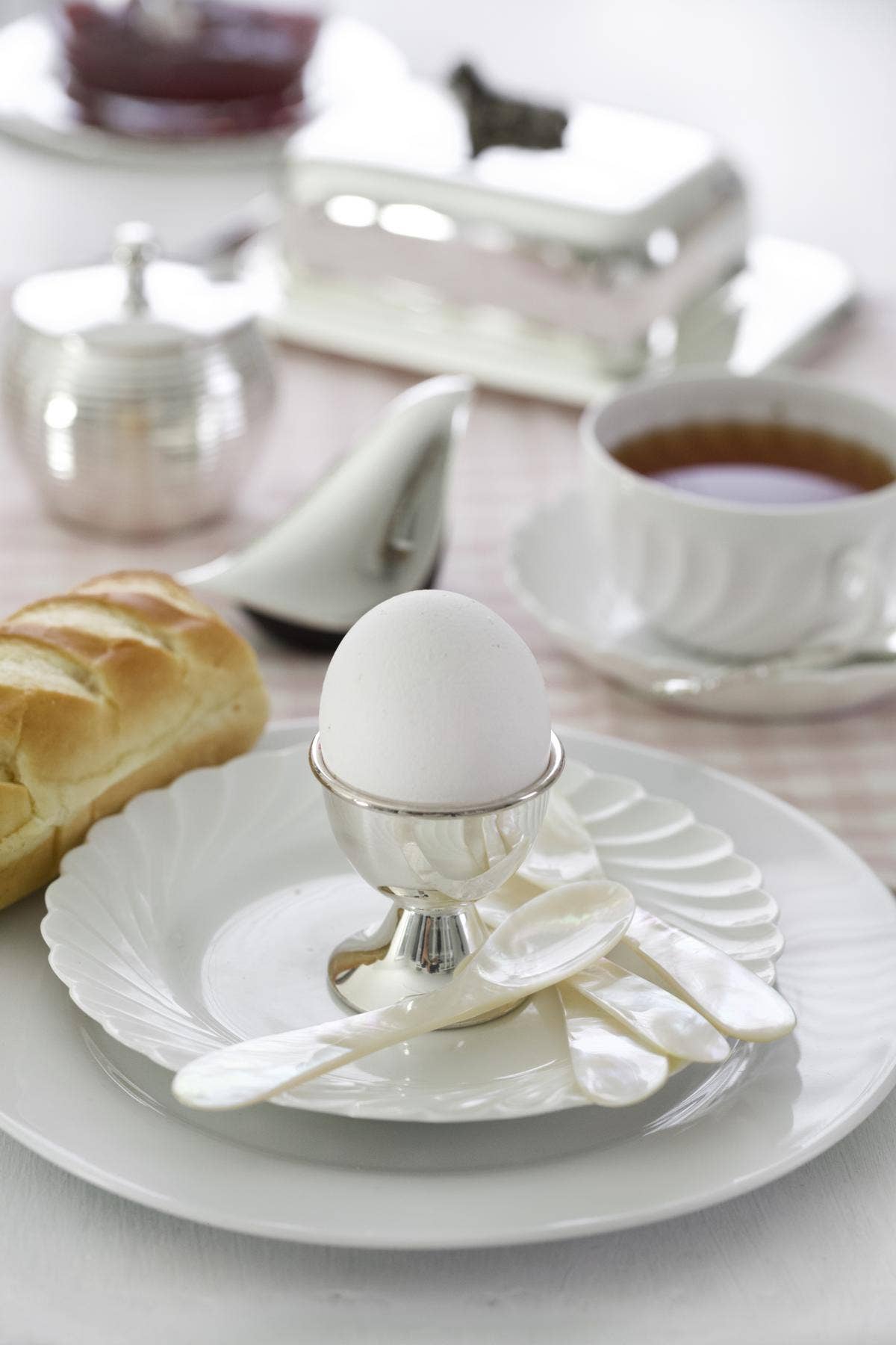 EDZARD - Wholesale Egg Cup/Holder - Egg Cup Classo Height 5 cm 4-piece Set4