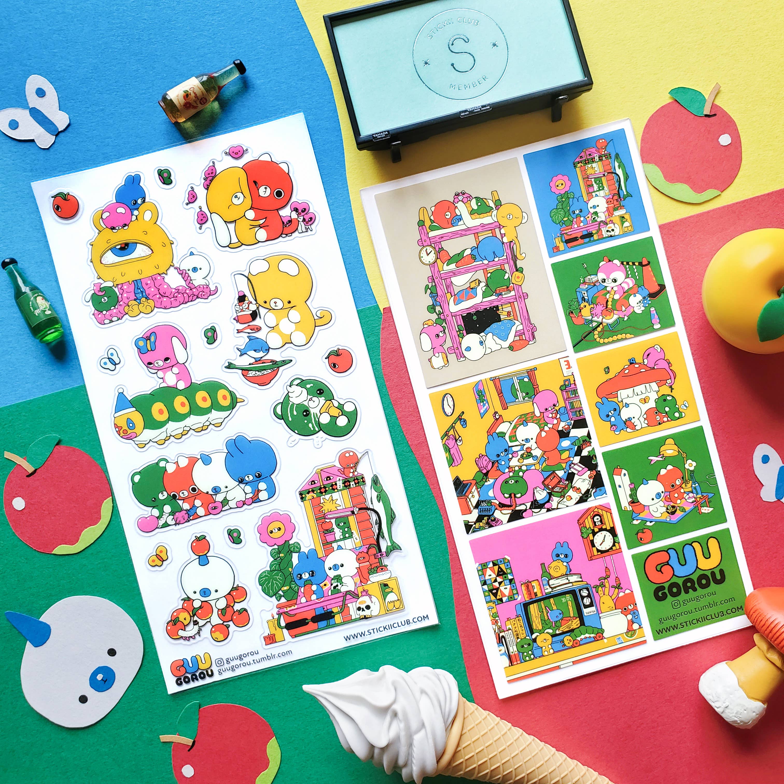 STICKII - Wholesale Sticker - Tiny Friends, Big Adventures 2 Sticker Sheet2