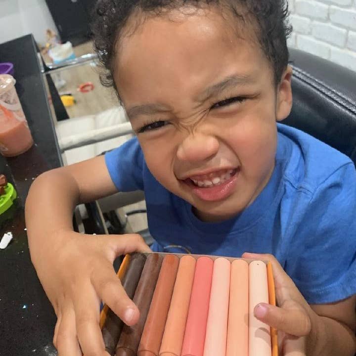 Filana Organic Beeswax Crayons - Wholesale Crayons - Kids & Baby - FILANA Organic Beeswax Crayons:12 Skin Tones Colors in Stick