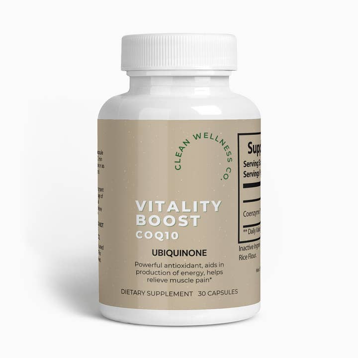Vitaliteitsboost - CoQ10 voor wholesale door Clean Wellness Co