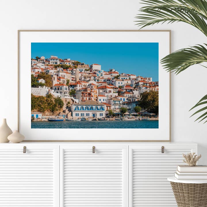 Natasha Riha Photography - Wholesale Photograph - Town of Skopelos | Fine Art Photography Print1