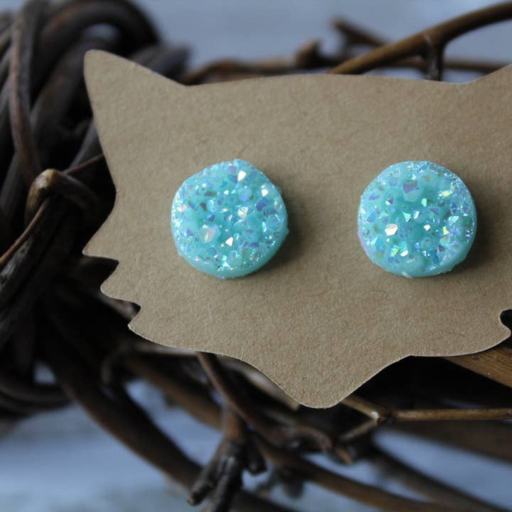 12mm Tiffany Blå for engroshandel hos Fiddle & Fox