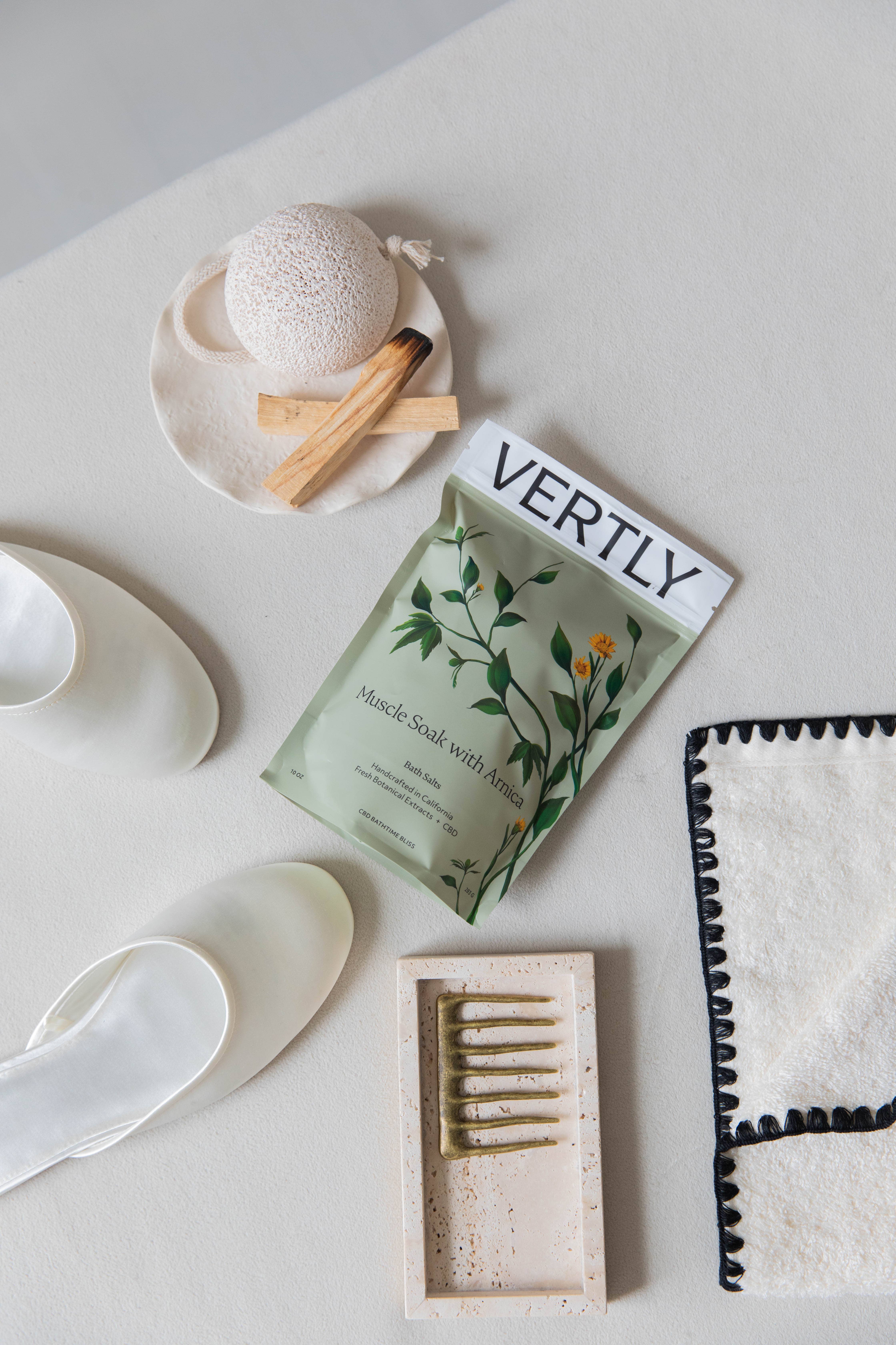 Vertly - Wholesale CBD Bath Salts & Soaps - CBD Muscle Soak Bath Salts3