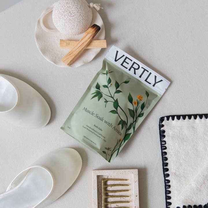 Vertly - Wholesale CBD Bath Salts & Soaps - CBD Muscle Soak Bath Salts3