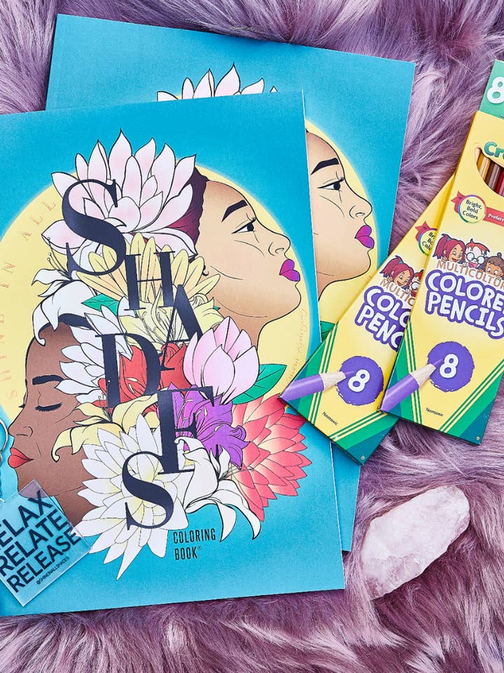 Shine In All Shades Empowerment Coloring Book for wholesale by Shine In All Shades