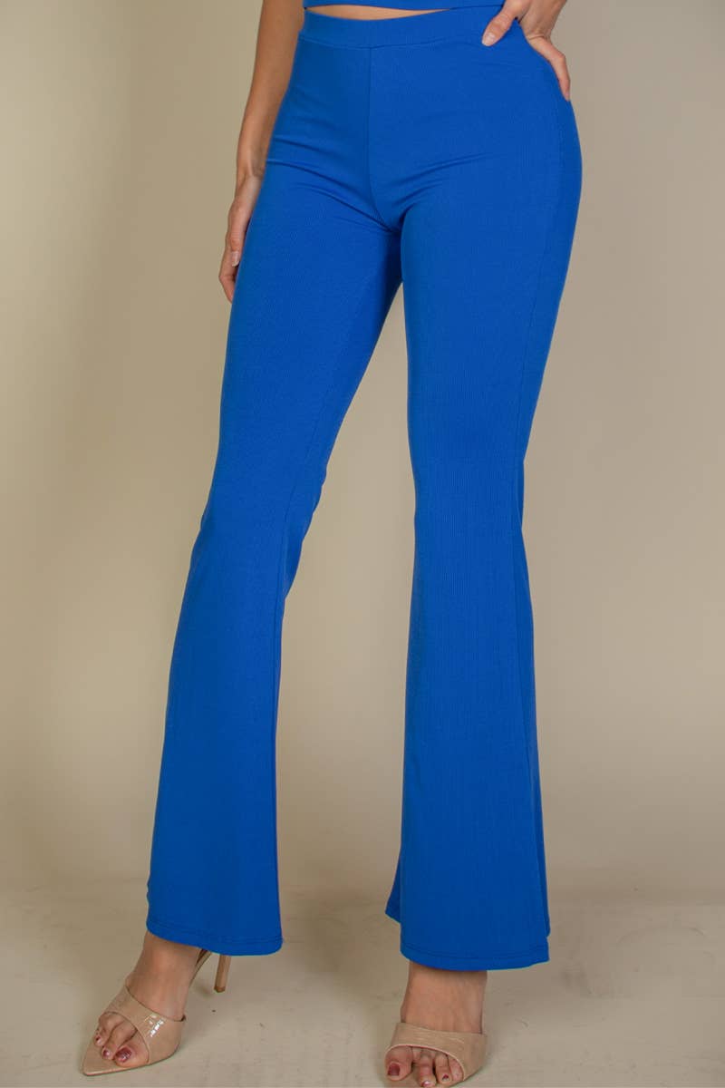 CAPELLA APPAREL - Wholesale Pants - Women's - High Waisted Flare Pants39