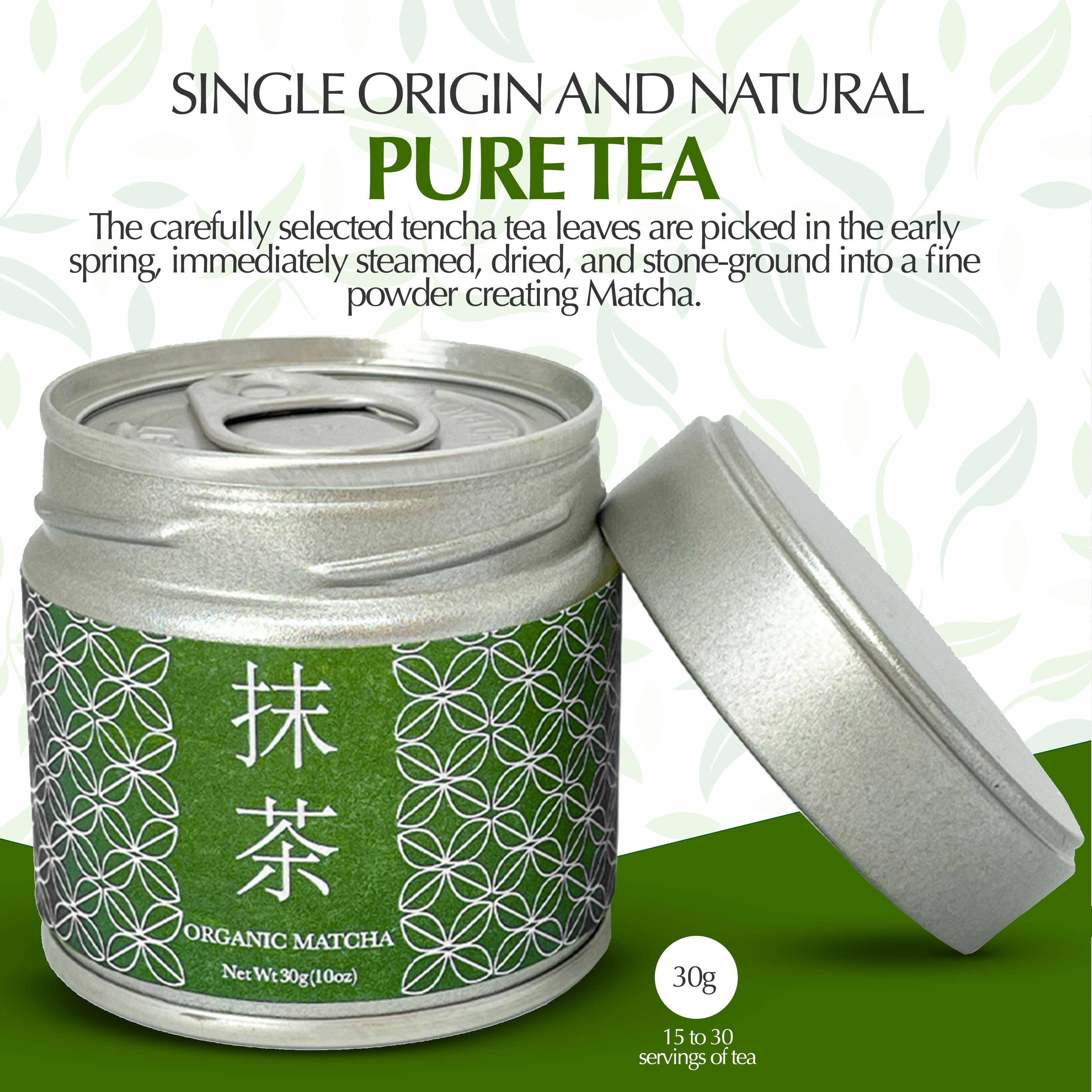 Japanese Green Tea Co. – wholesale Hälsoté/Detoxté – Ekologisk Kagoshima ceremoniell matcha - begränsad upplaga (30 g)17