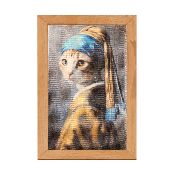 Brown Oak The Ultimate Art Scratcher for wholesale on Faire9