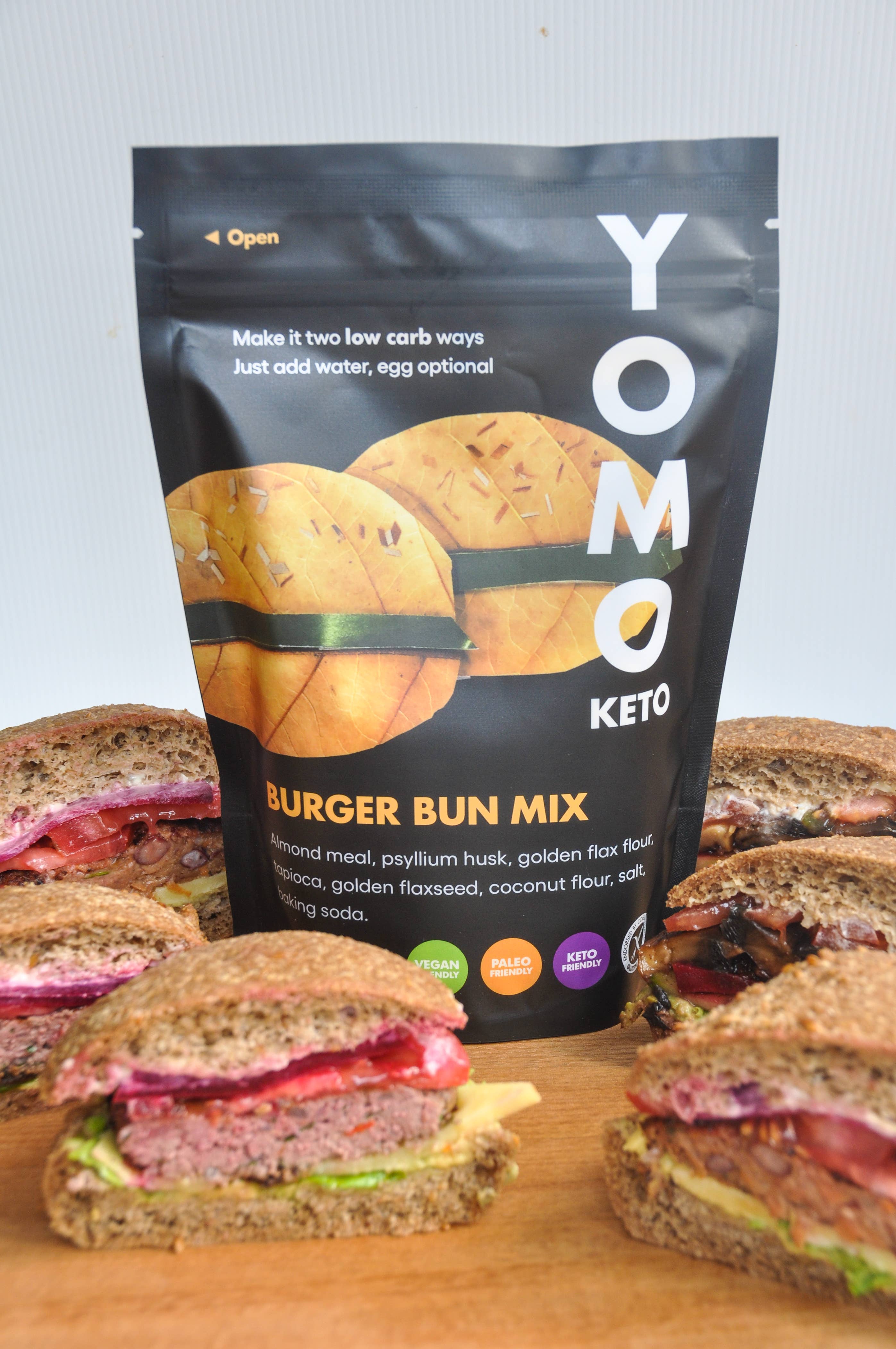 YOMO - Wholesale Bread mix - Burger Bun Mix9