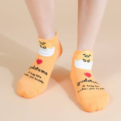 K_Wonderland - Wholesale Socks - Women's - Sanrio Cotton Sneakers Letters Socks- Kuromi Socks