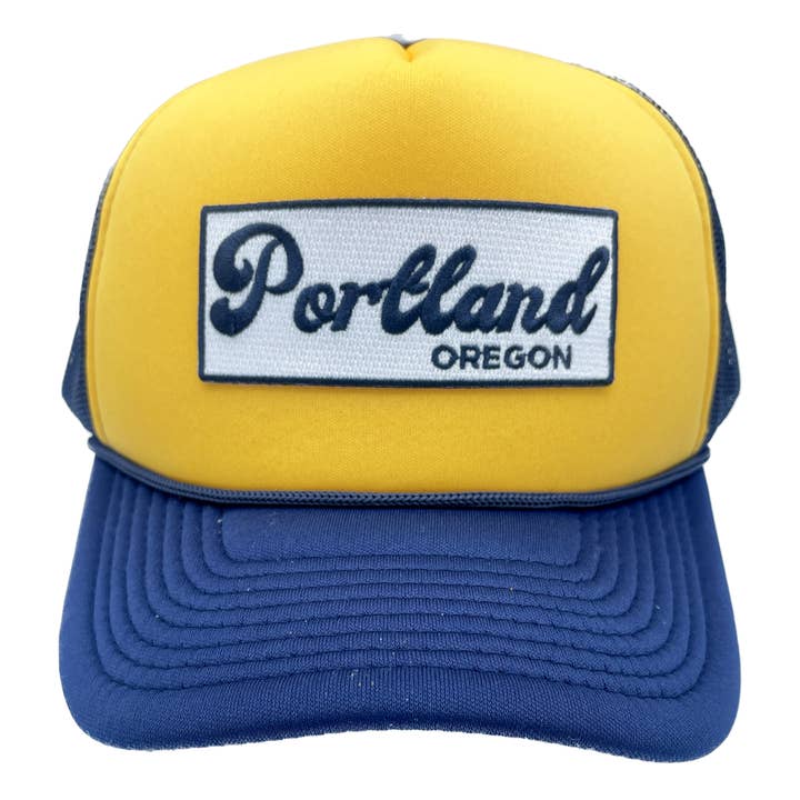 Hey Mountains - Wholesale Trucker Hat - Unisex - Portland, Oregon Trucker Hat