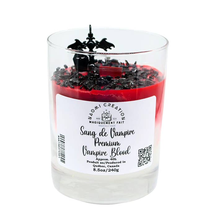 Scented Candles - Vampire Blood - Premium - Wood Wick for wholesale by Arômes & Évasions