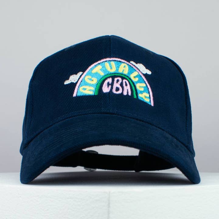 Boné de beisebol Actually CBA - Coleção My Mood por atacado de Hatty Hats Embroidery