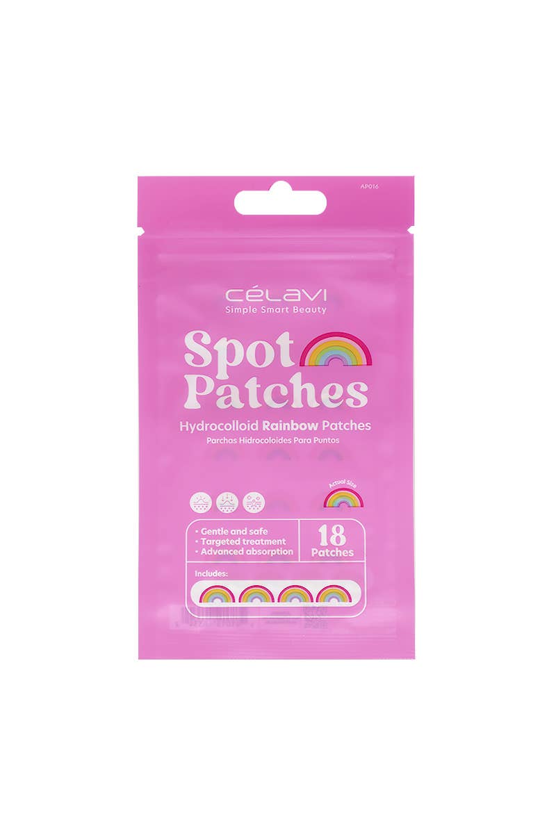 PINEAPPLE Beauty - Wholesale Acne/Hydrocolloid Patch - Celavi AP016 18pc Hydrocolloid Rainbow Acne Spot Patch - 12 1