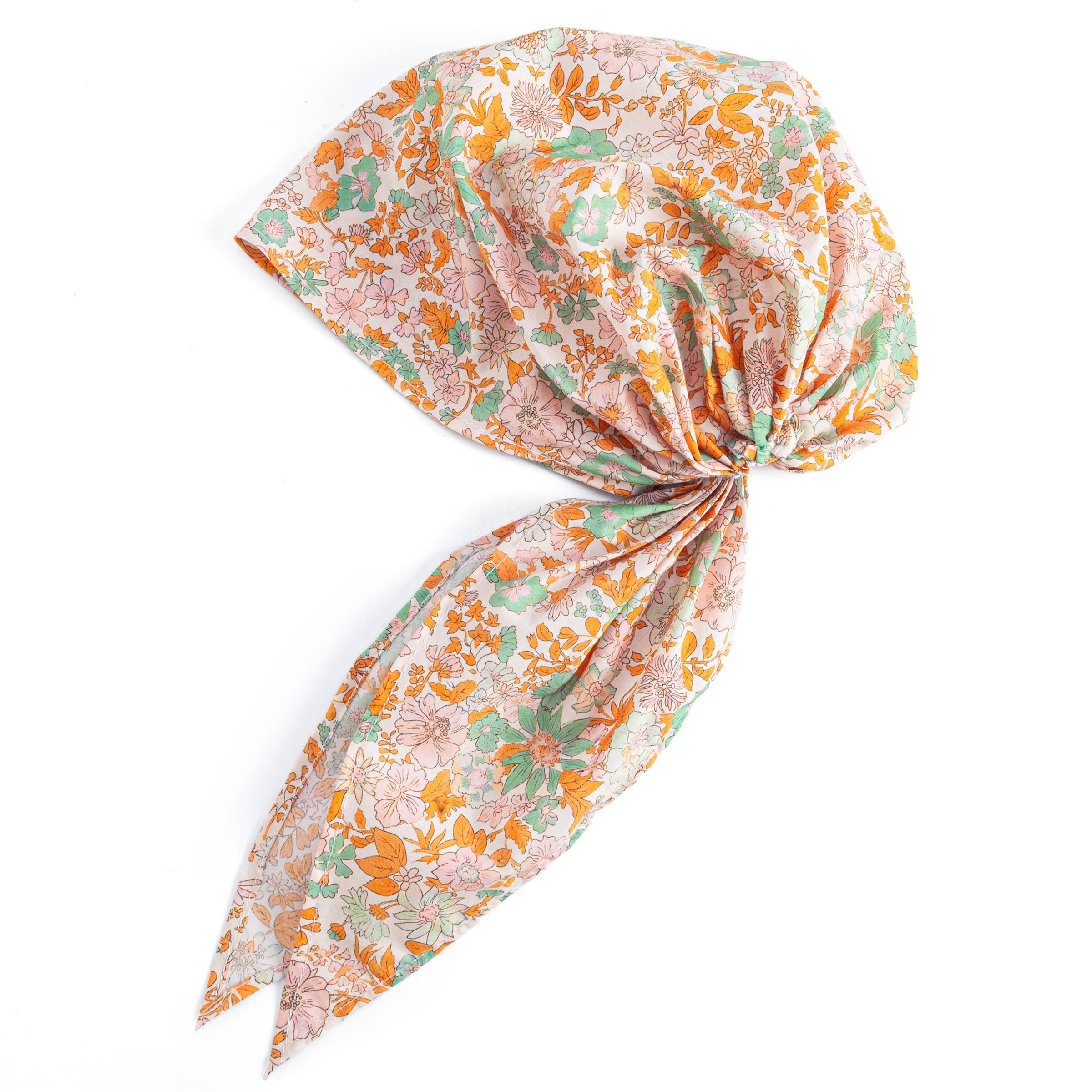 Peppercorn Kids - Wholesale Fashion Headband - Kids - Pre-Tied Hair Bandana Scarf for Girls 3-8, Vintage Floral 8