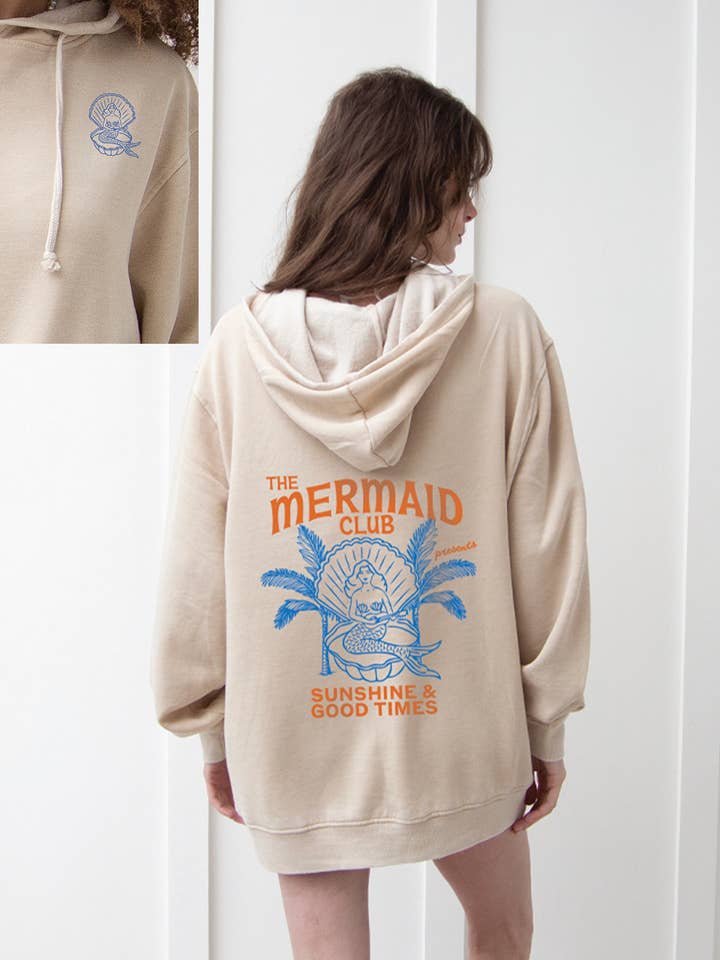 chicka-d - Wholesale Hoodie - Women's - THE MERMAID CLUB HOODY3