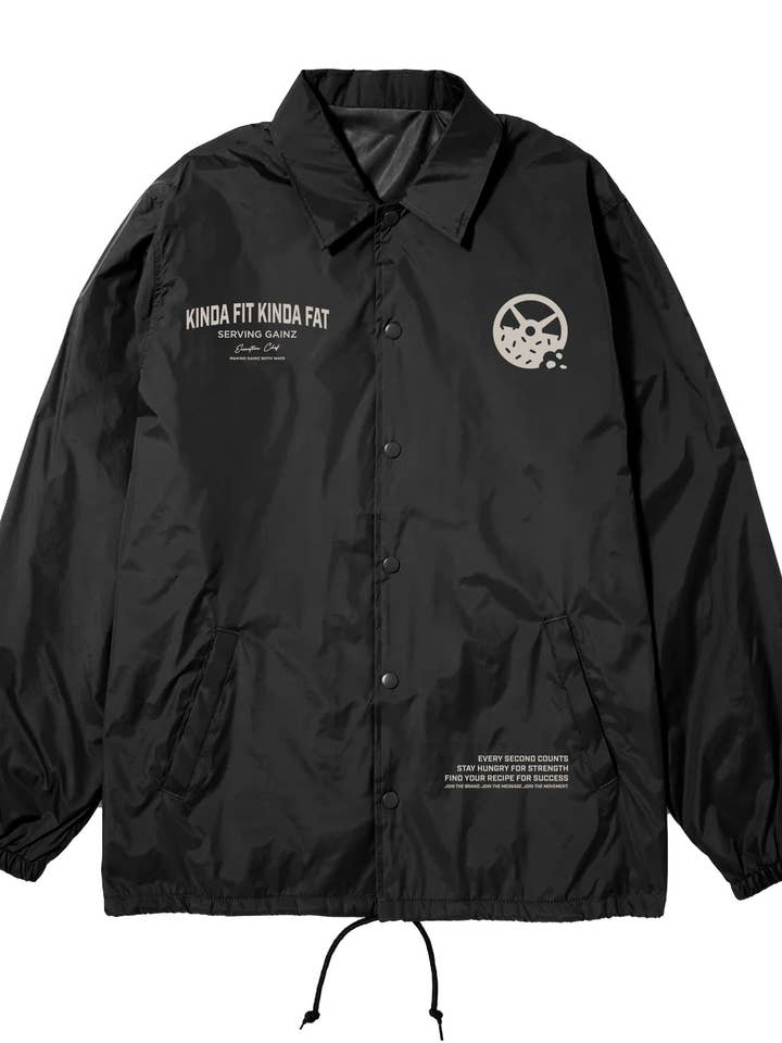 Black Executive Chef Coach's Jacket for wholesale on Faire10