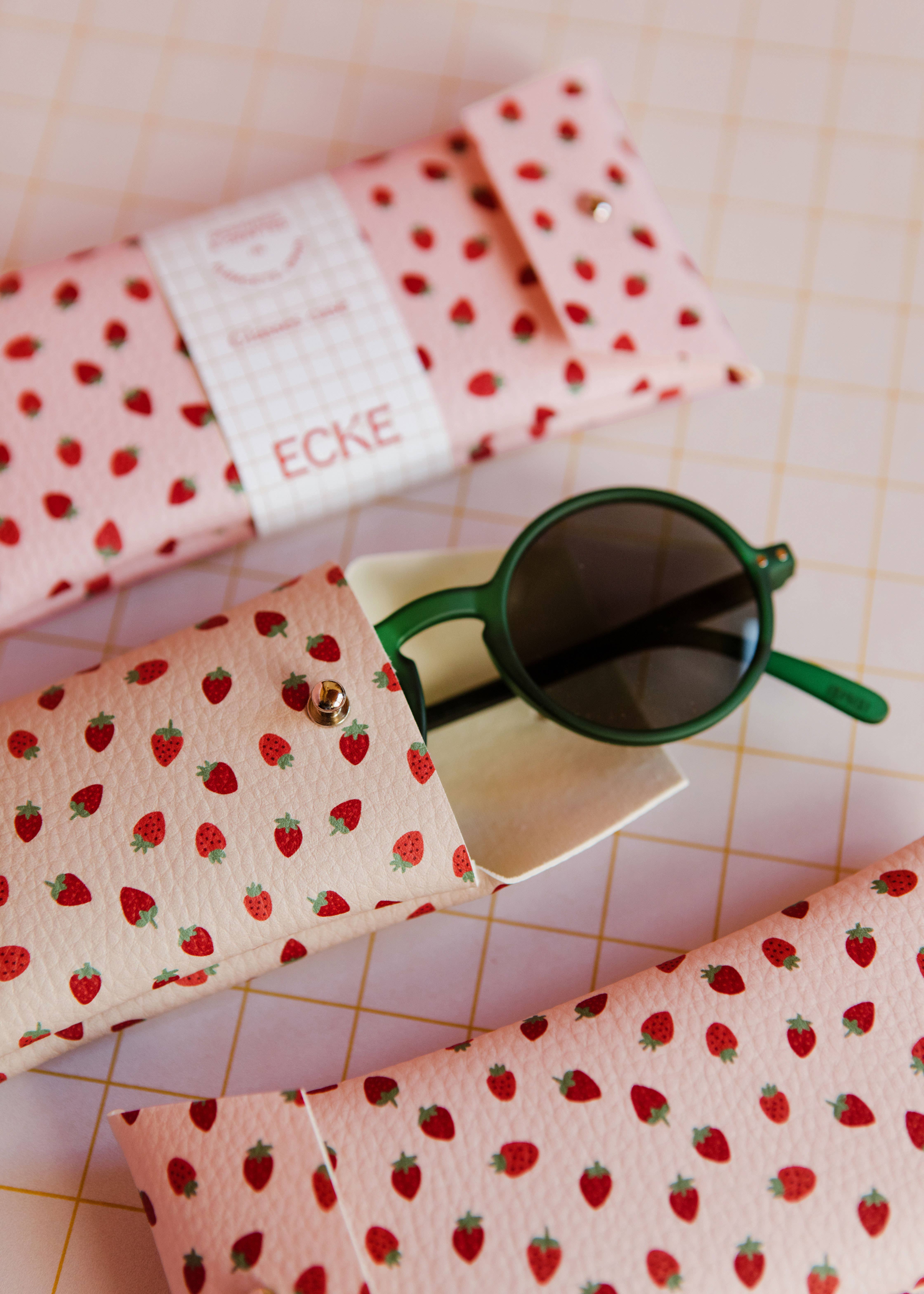 ECKE - Vente Étui et rangement pour lunettes – femme - Étui à lunettes et lunettes Fresas Nude2