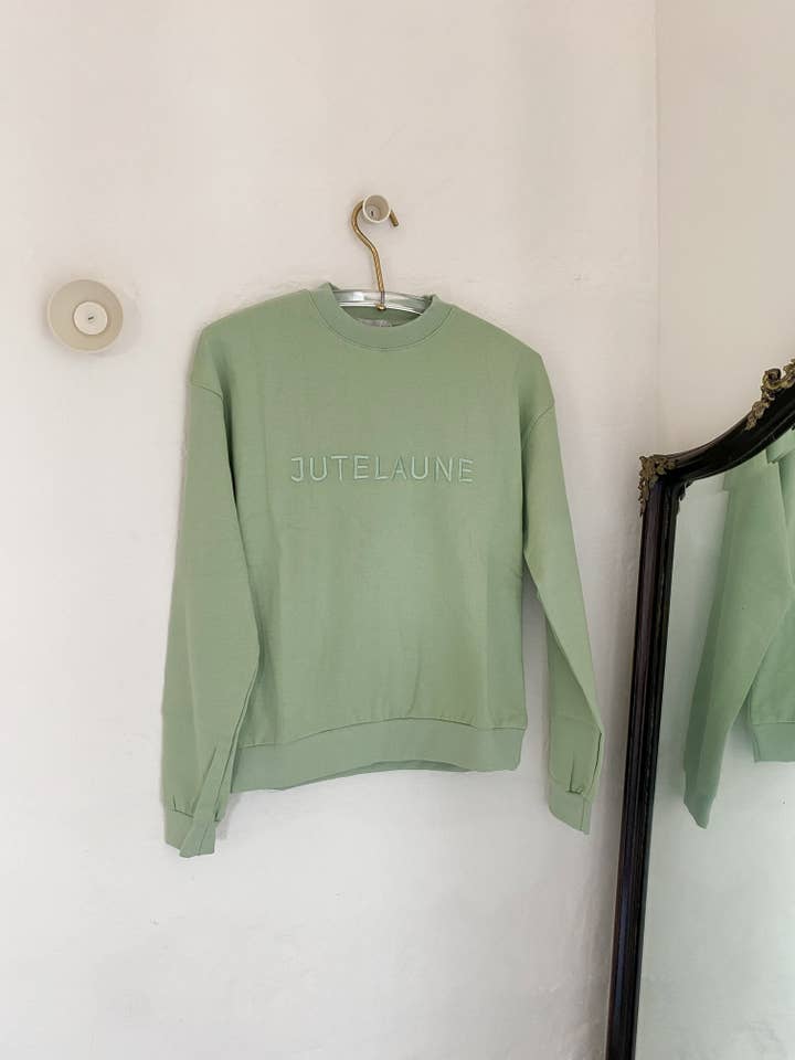 Jutelaune Mint Sweatshirt for engroshandel hos Jutelaune