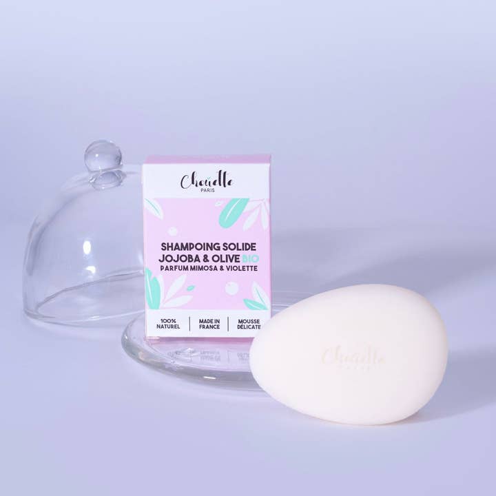 SHAMPOING SOLIDE - 85 g pour la vente par CHOUETTE PARIS