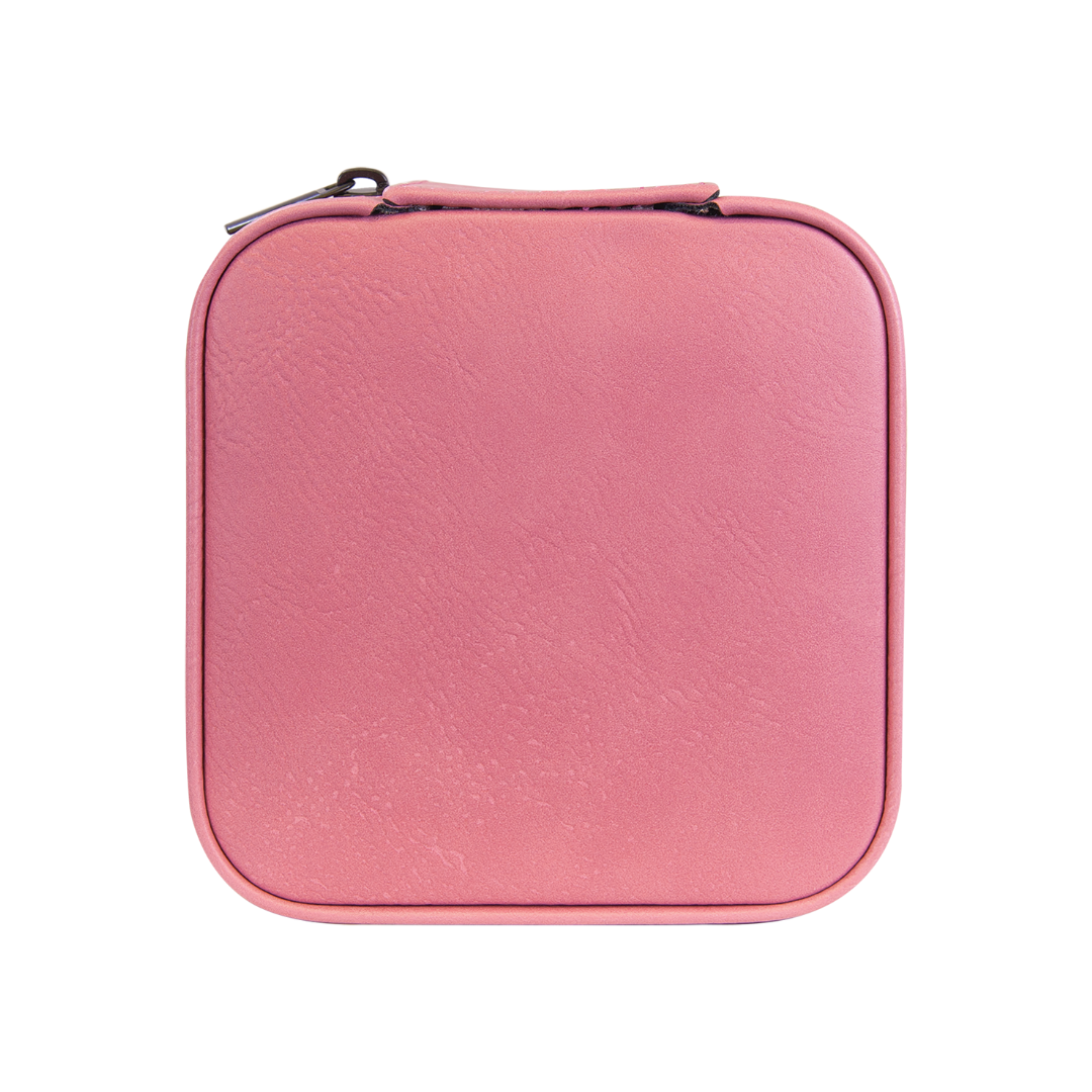 Cabin and Reel Engraving - Wholesale Jewelry Box/Organizer - Grandma Heart Faux Leather Travel Jewelry Box2