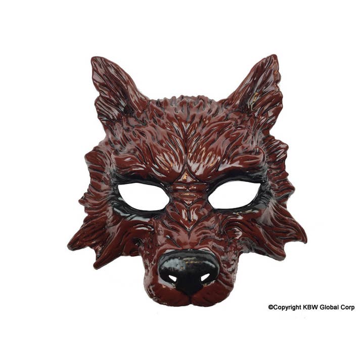 Red Werewolf Mask for wholesale by KBW Global Corp.