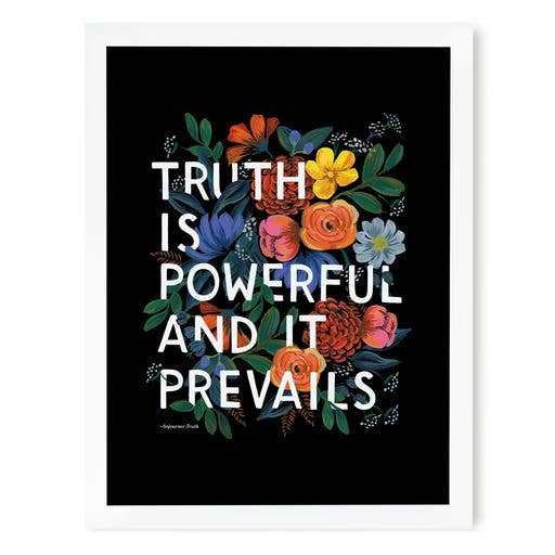 Truth Quote Art Print for wholesale by Rifle Paper Co.