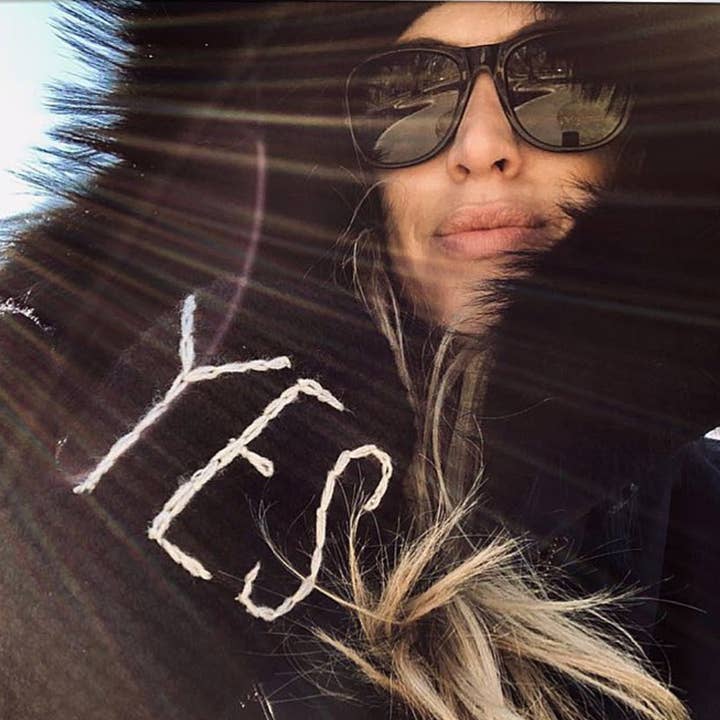 YES NO Mittens Handmade - Adult Size for wholesale by EKA