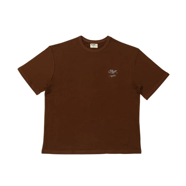 Lesley Basic Tee - Brown for wholesale by Ppfff. . .