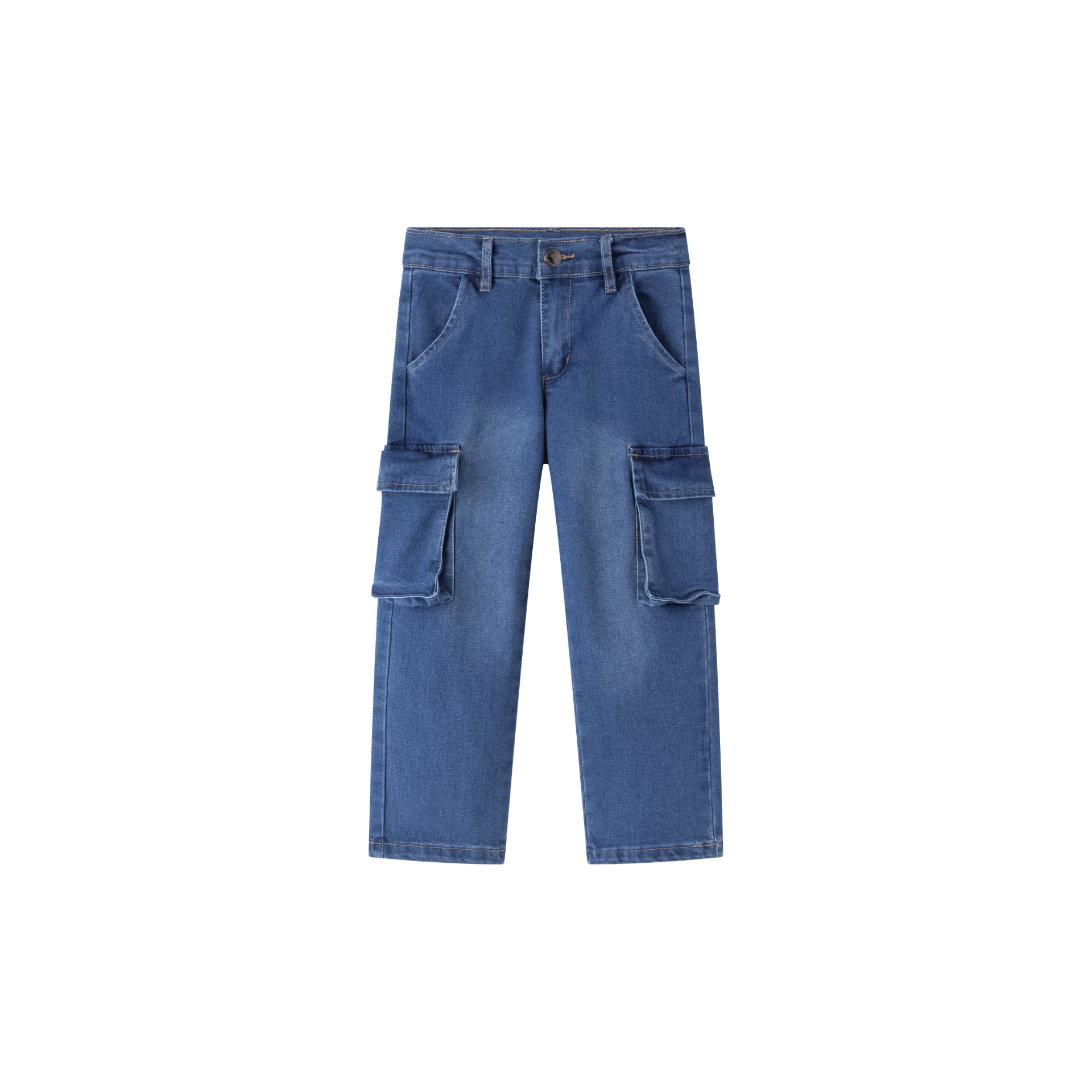 Newness Kids - Wholesale Jeans - Kids - Boy's denim cargo jeans JBI552971
