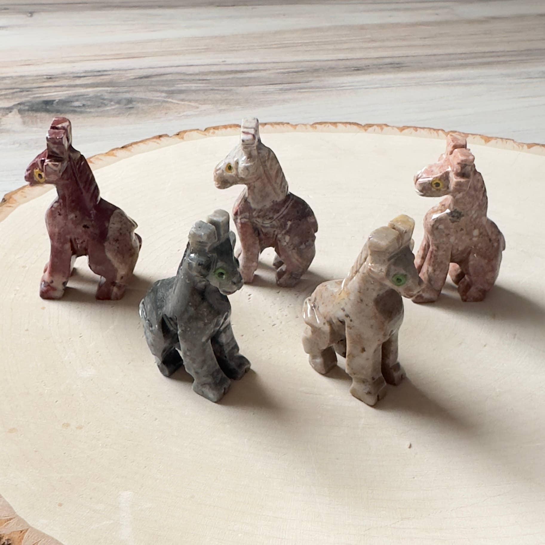 Pebble House - Wholesale Spiritual Stone/Crystal - Soapstone Animal Carving  30+ Varieties - Crystals & Stones16