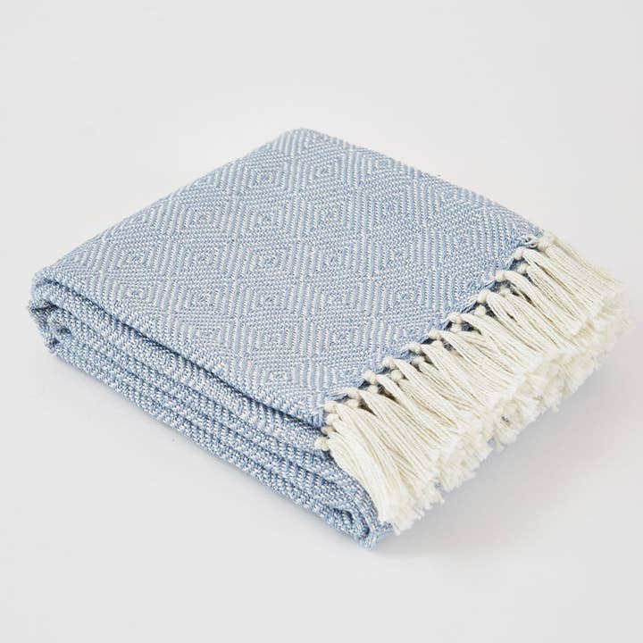 Weaver Green – wholesale Throw blanket – Diamond Lavender Blanket