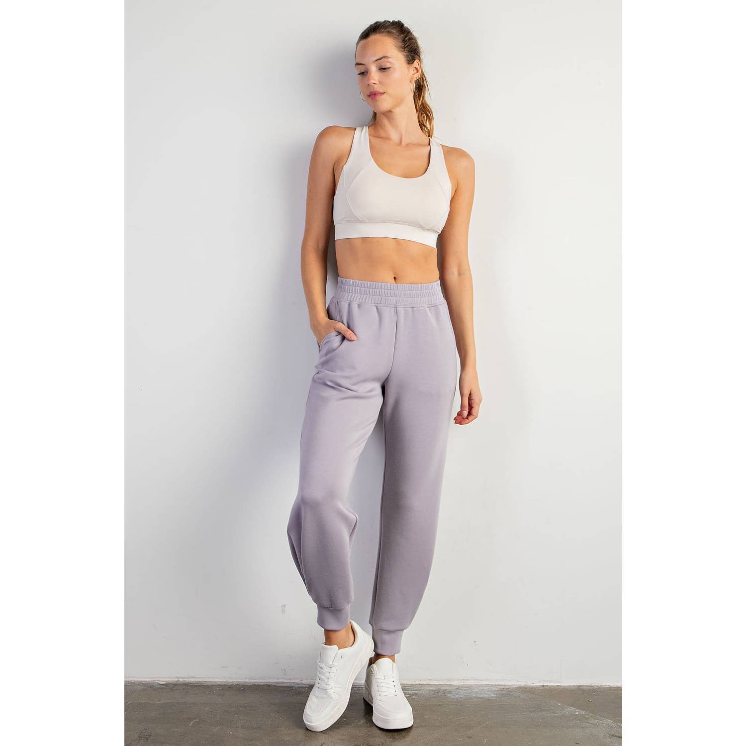 Rae Mode - Wholesale Athletic Sweatpants/Joggers - Women's - MODAL SCUBA FULL LENGTH JOGGER PANT12