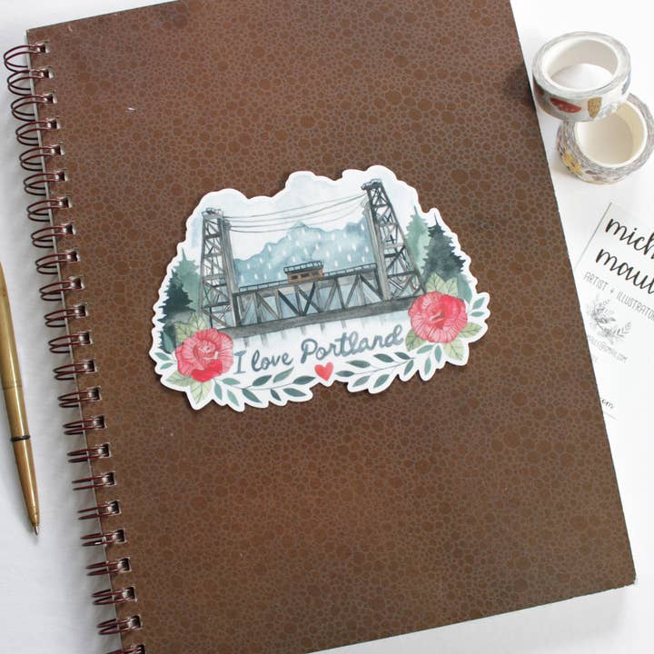 michele maule - Wholesale Sticker - Vinyl Sticker - I Love Portland3