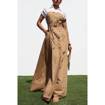 Black Pearl Clothing – wholesale Dress – Women's – BUTTONED UP BEAUTY MAXI

1