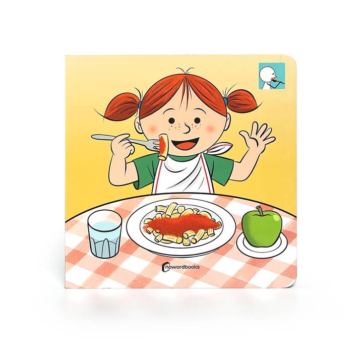Nowordbooks - Wholesale Baby & Toddler Book (0-2) - Let's Eat - Wordless Illustrated Story with Pictograms