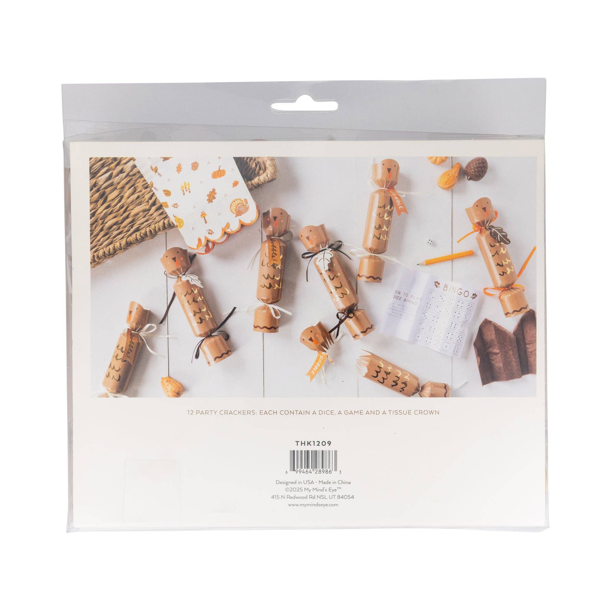 My Mind’s Eye - Wholesale Party Favor - THK1209 - Turkey Crackers3