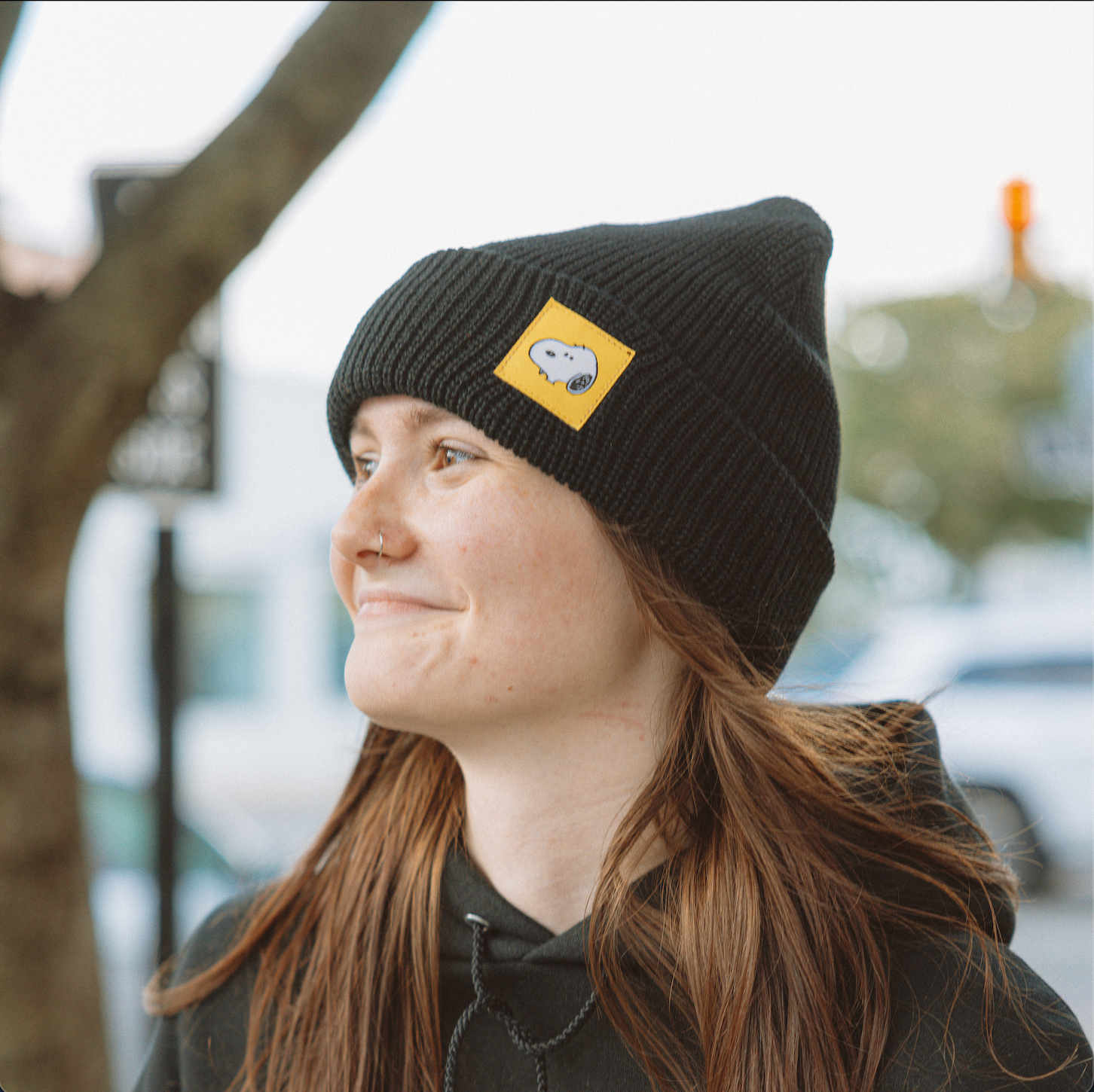 Three Potato Four - Wholesale Beanie - Unisex - 3P4 x Peanuts® - Snoopy Beanie (Black)2