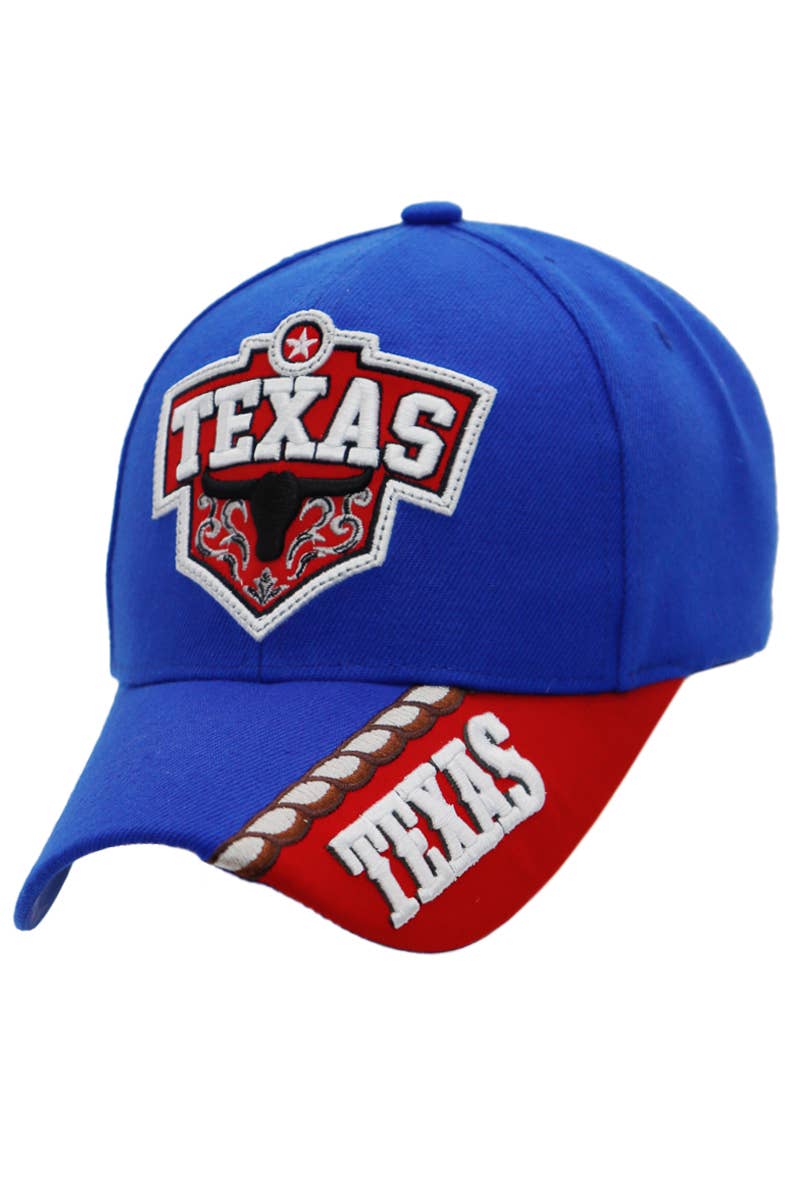Cap Zone - Wholesale Baseball Cap - Unisex - Texas Longhorn Embroidered Twill Acrylic Baseball Cap6