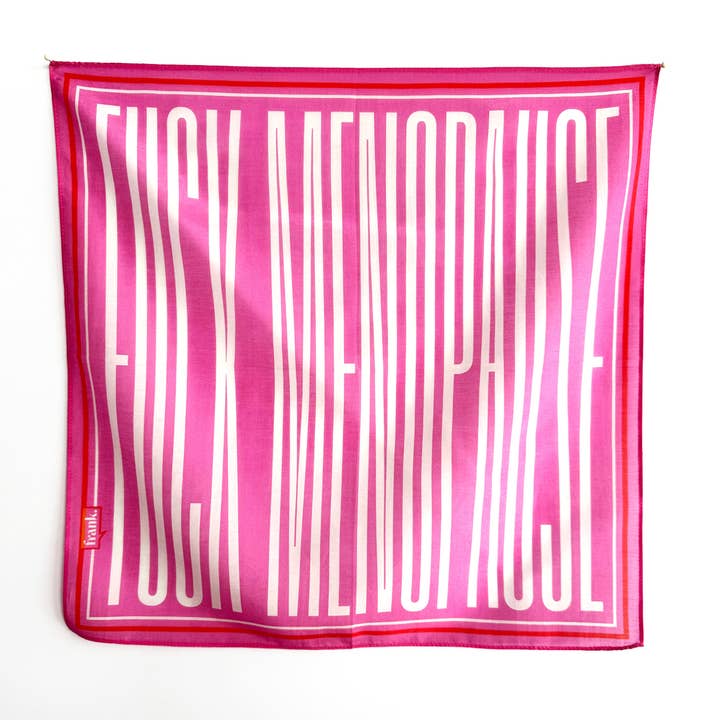 Fuck Menopause Handkerchief for wholesale by frank.