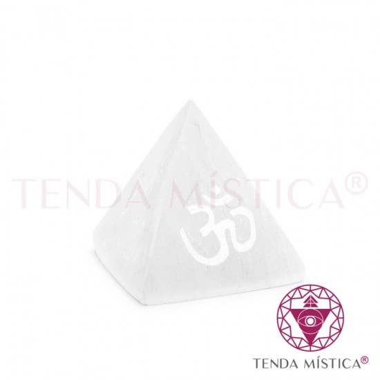 Tenda Mística - Vendita all'ingrosso Pietra/cristallo spirituale - Forme piramidali di selenite su bianco