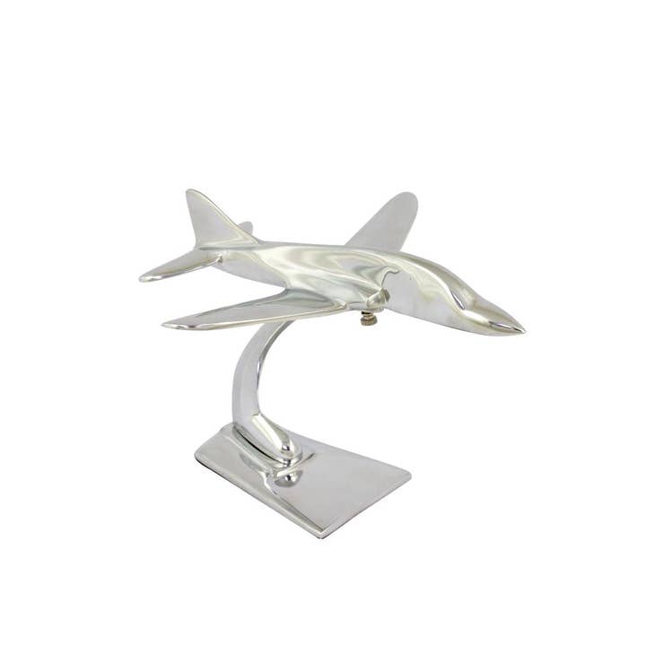 Aluminium BAE Hawk Sculpture, 25cm for wholesale by Nauticalia