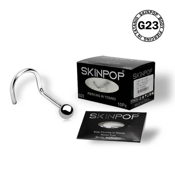 SKINPOP – wholesale Bröstvårtsring – Steril näspiercing för första applicering2