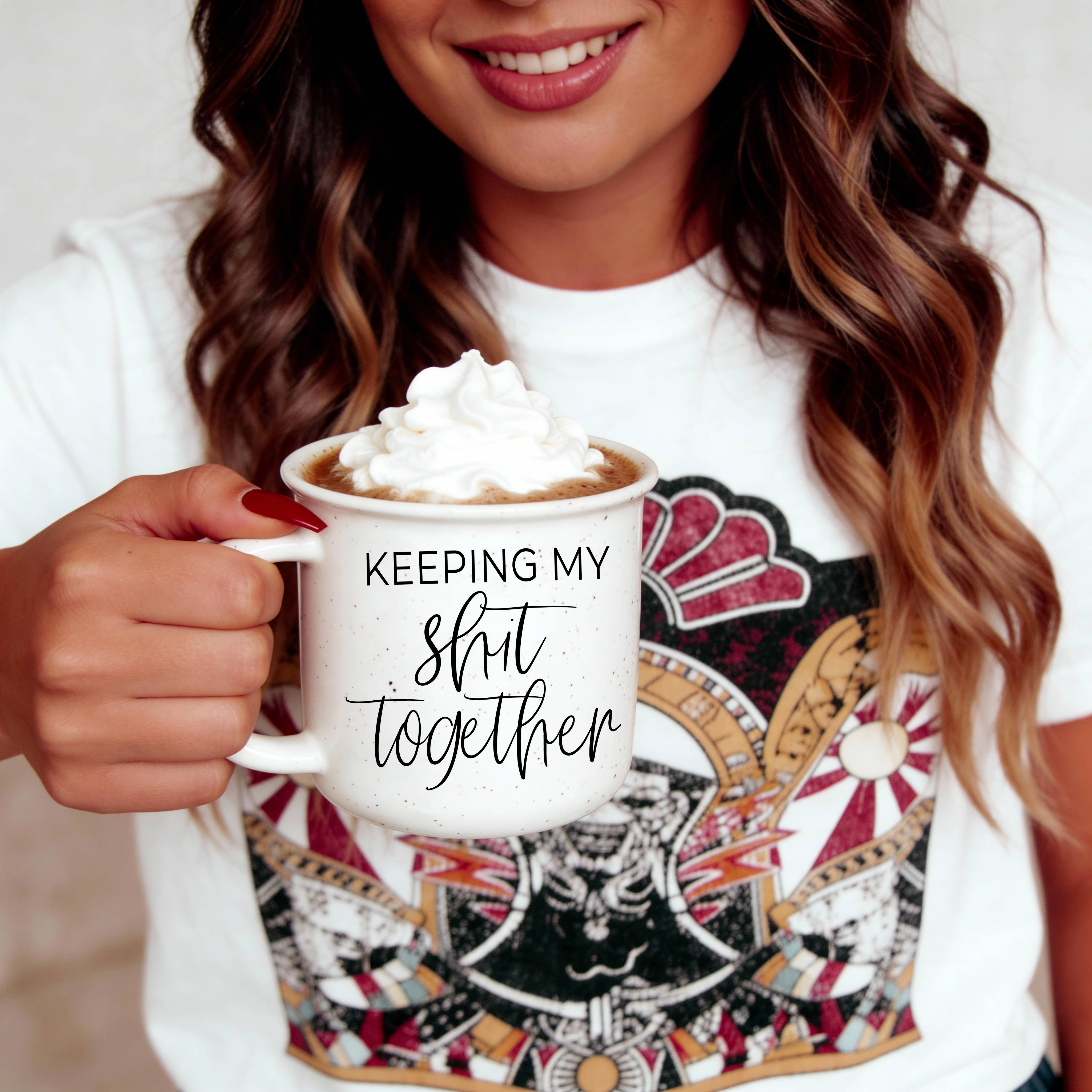 Gia Roma - Wholesale Coffee Mug - Ceramic Coffee Mugs | Funny Drinkware | Mom Mugs Neutral1