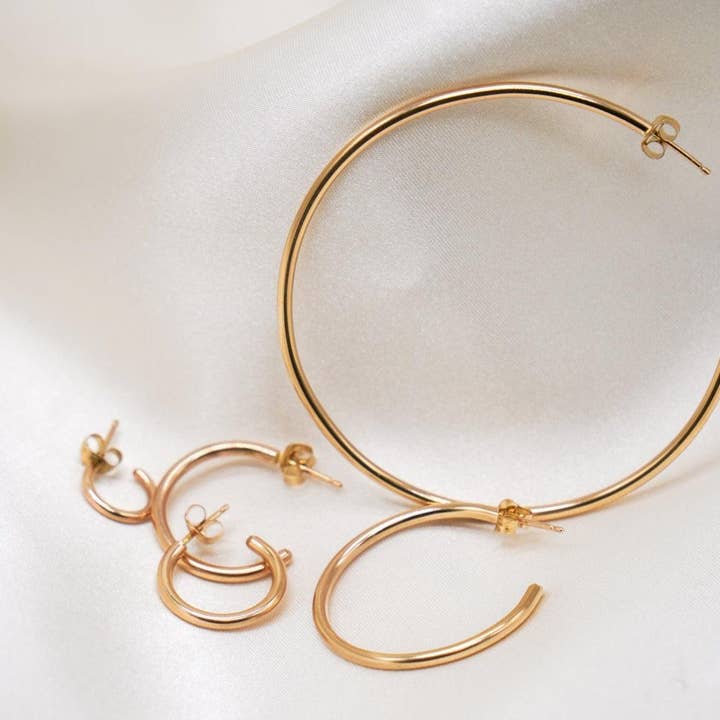 Everyday Hoops for wholesale by Nashelle Jewelry
