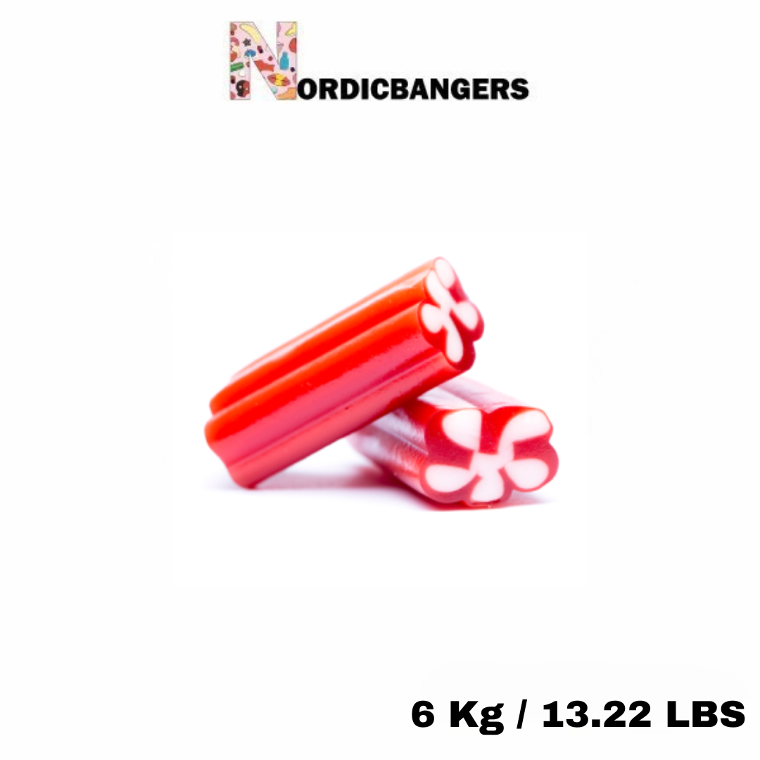 Nordicbangers - Swedish Candy Supply - Wholesale Gummy - Swedish Candy - PISTOL'S STRAWBERRY2