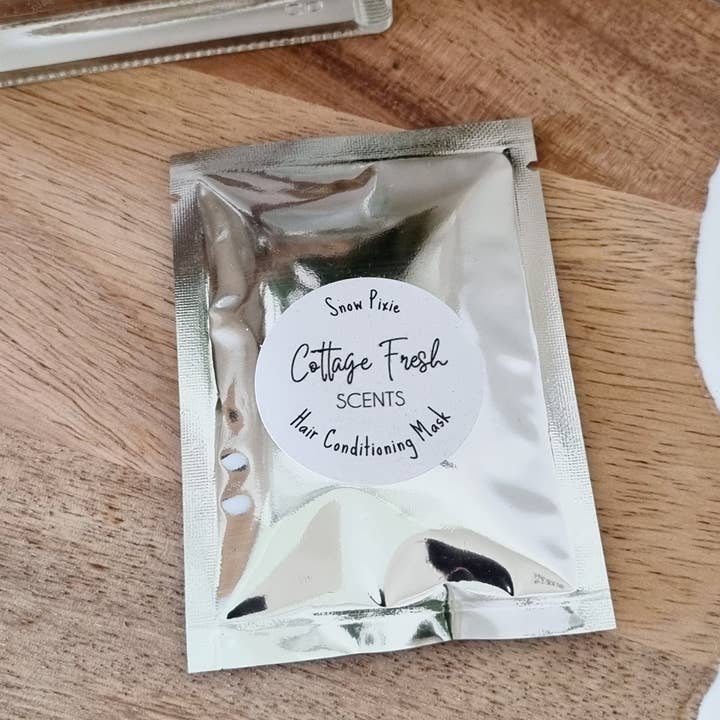 Cottage Fresh Scents - Wholesale Hair Mask - Snow Pixie Hair Conditioning Mask Sample Sachets (20g Size)
