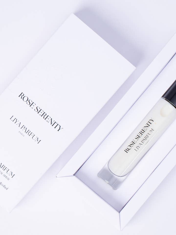 Eau de Parfum 15ml Rose Serenity Christmas Gift 2025 for wholesale by Liya Parfum Paris