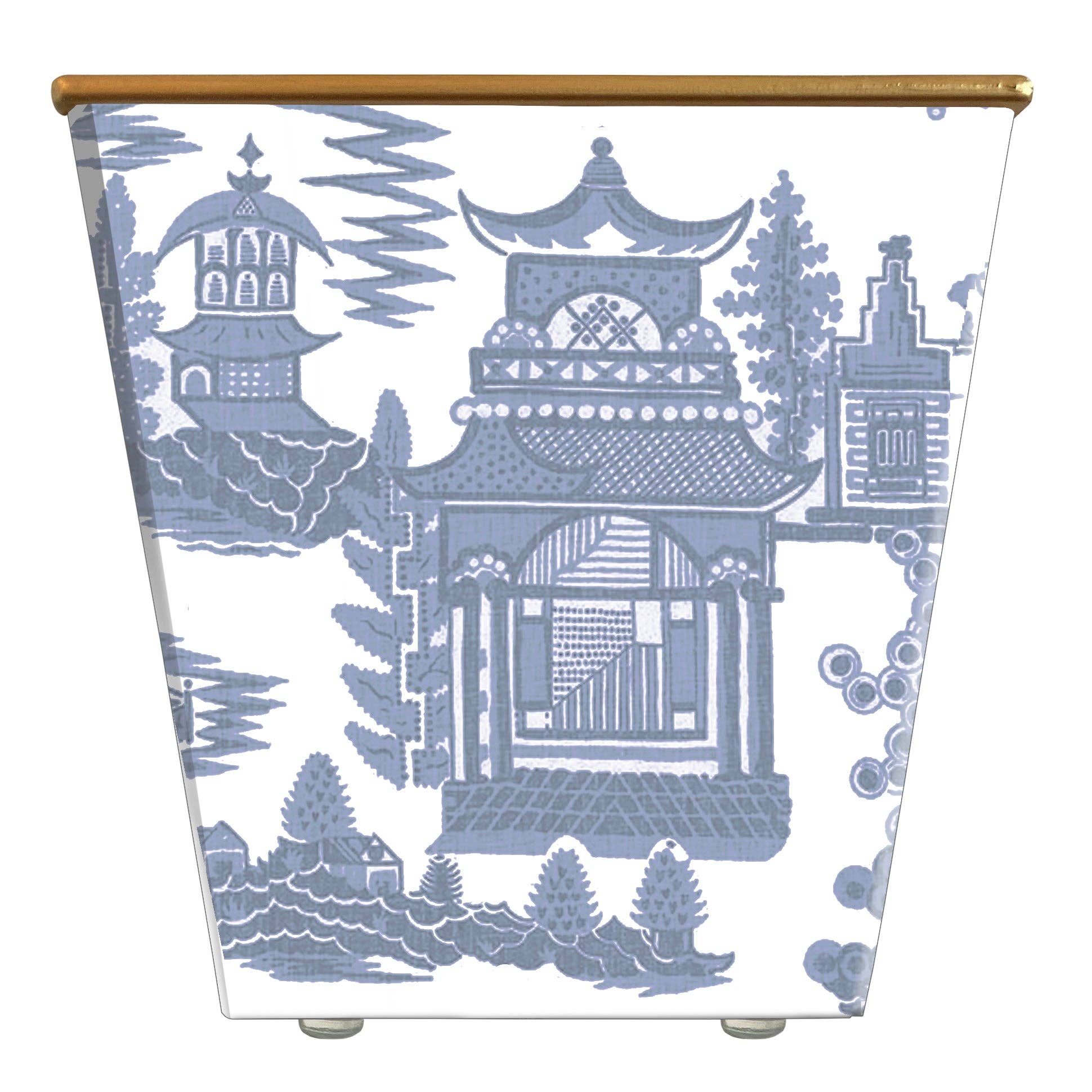 Hedge Farm Candles and Containers - Wholesale Plant Pot - Pagoda Cachepot Container Only5