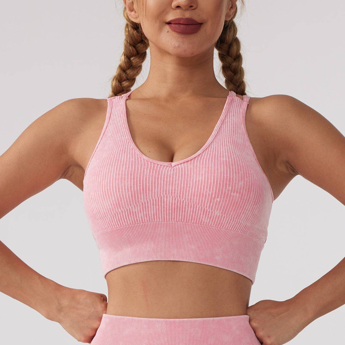 Your Beautiful Boutique - Wholesale Sports Bra - Women's - Women Fashion Blank Running Sports Bra2